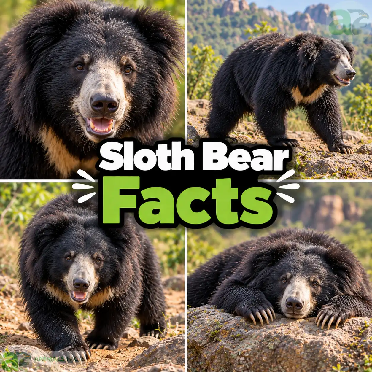 sloth bear facts