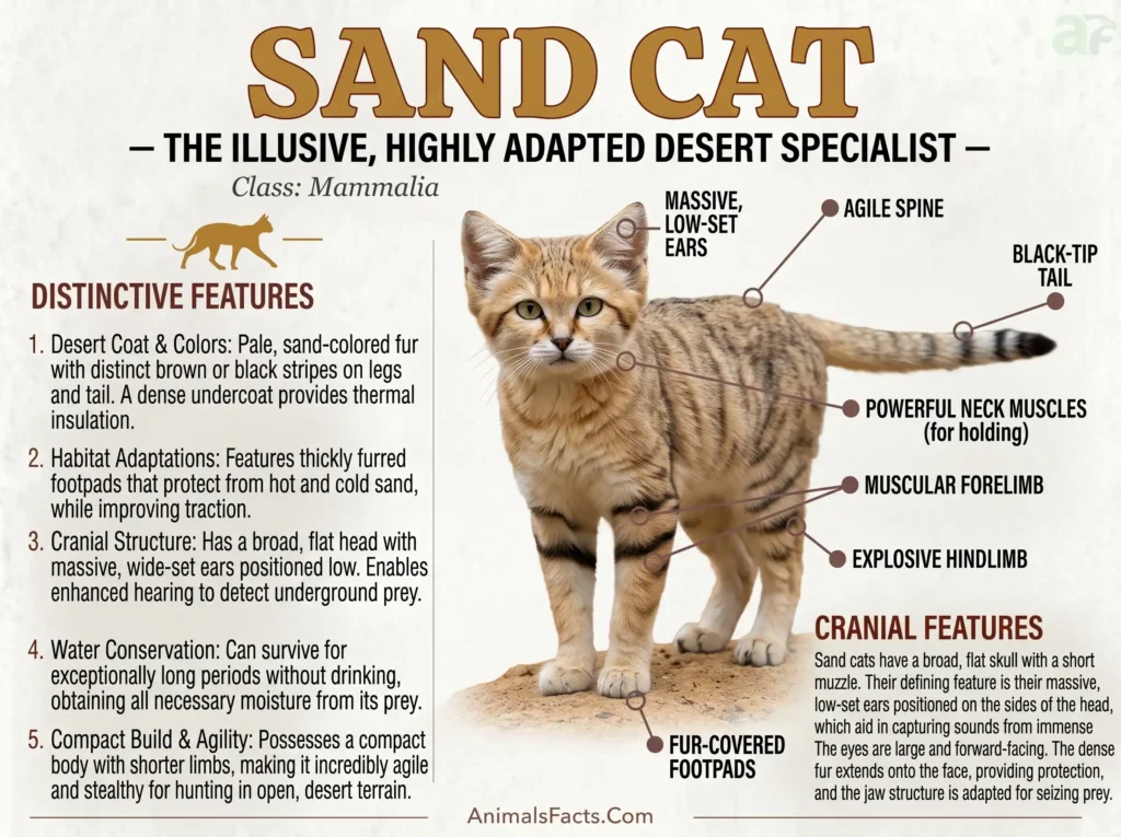 Anatomy of Sand Cat
