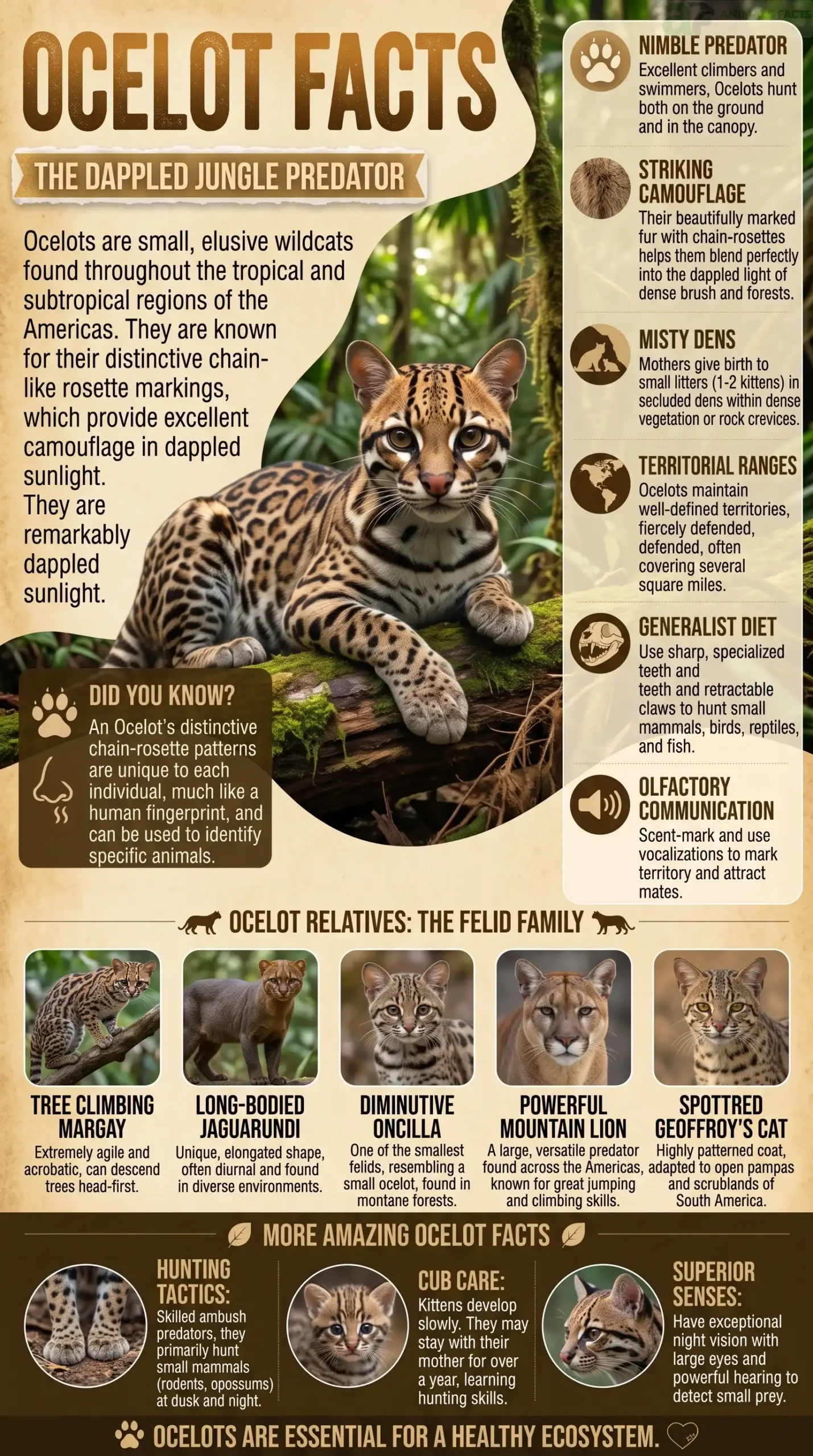 Facts about Ocelot