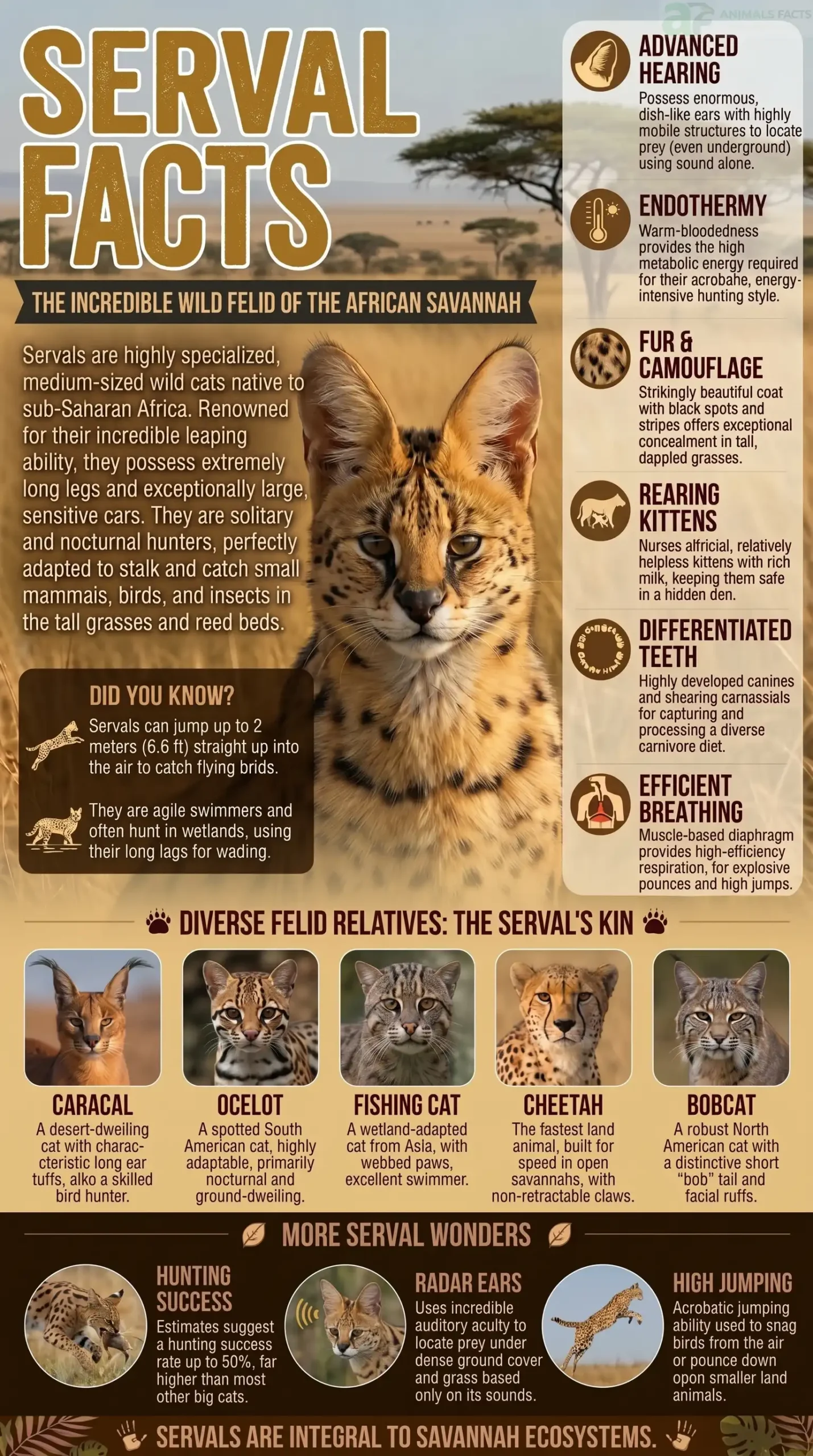 Facts about Serval