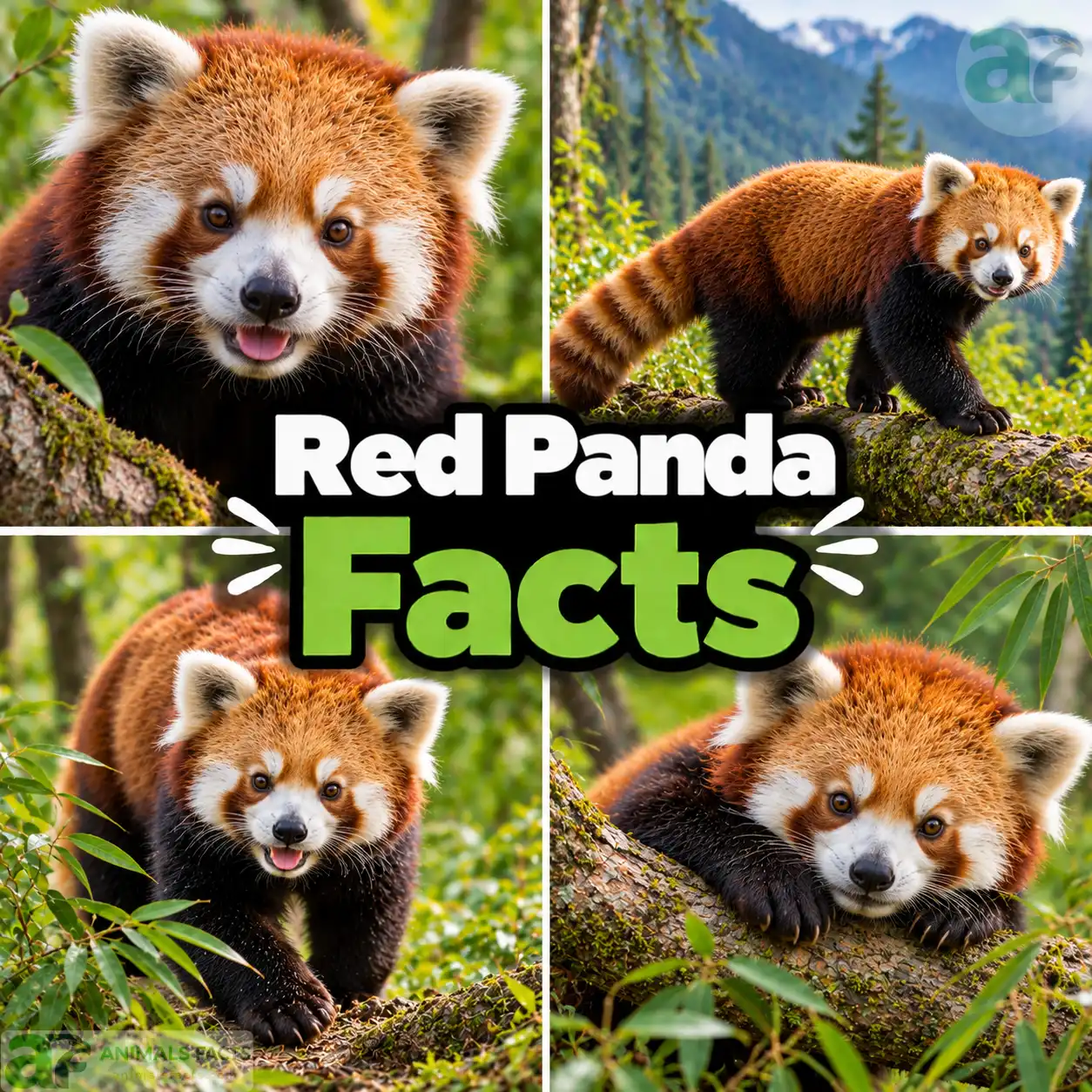 red panda facts