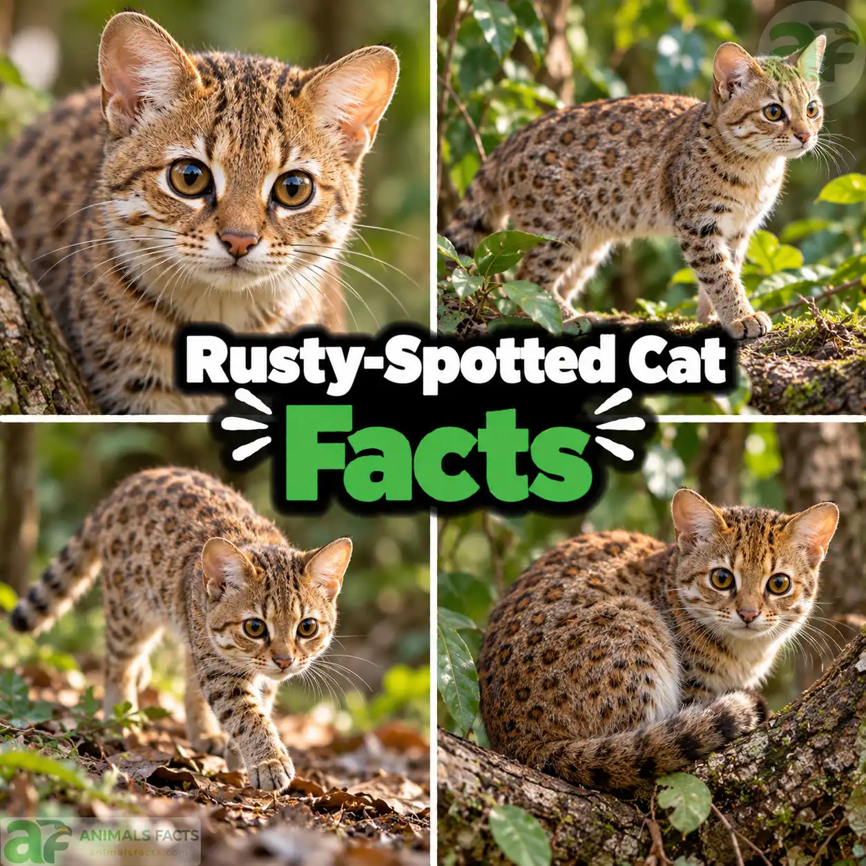 Rusty-Spotted Cat Facts