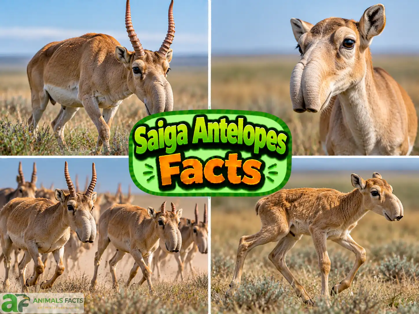 Saiga Antelopes Facts