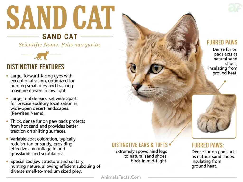 Sand Cat Adaptations
