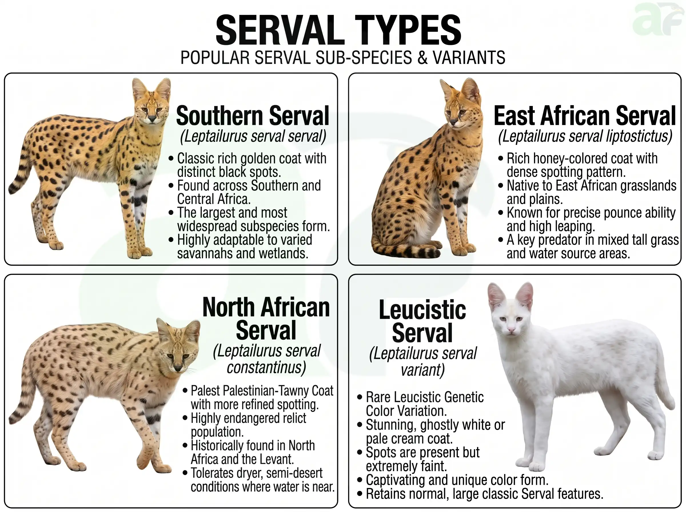 Serval Types