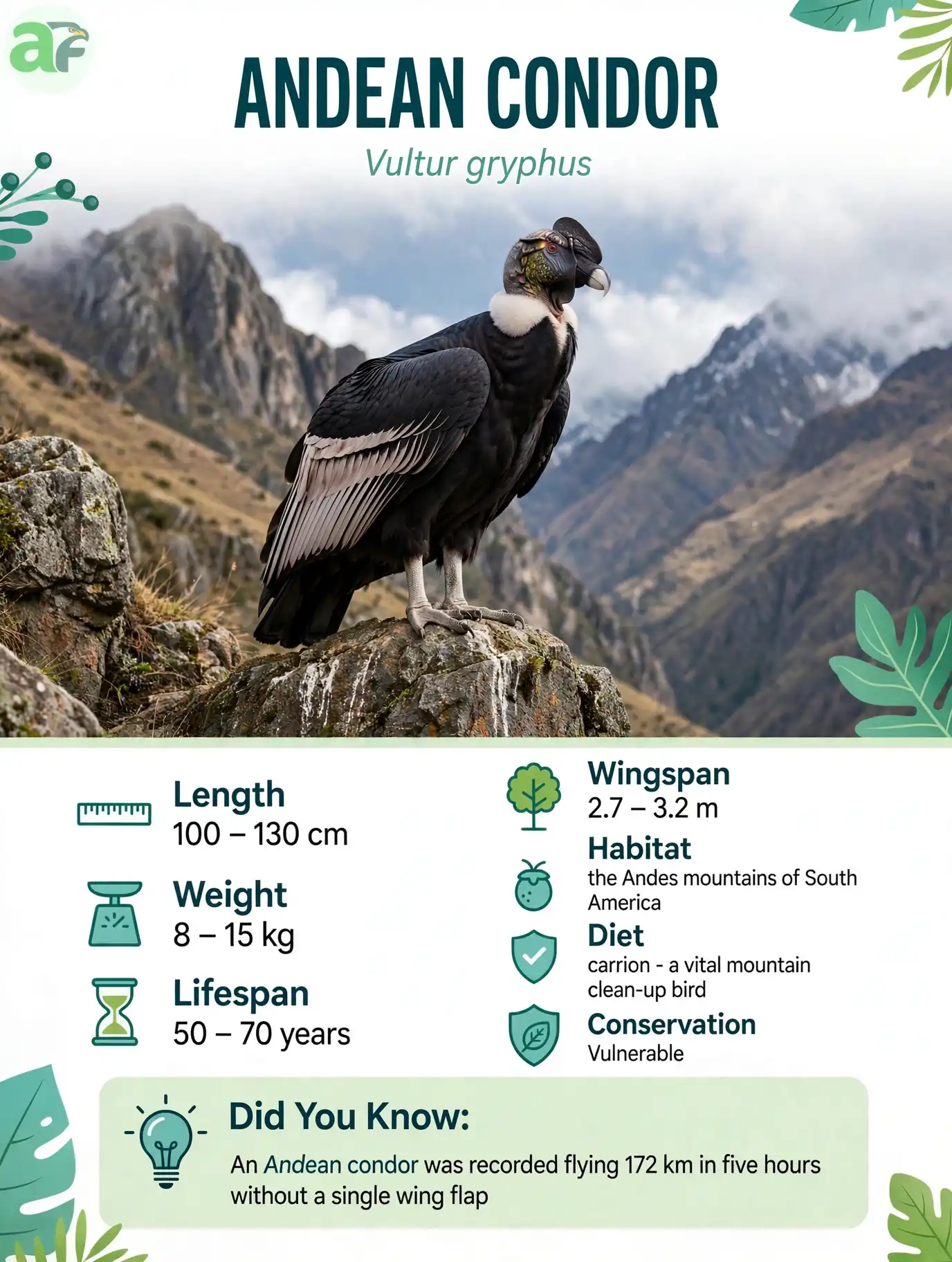 Andean Condor - Bird Conservation