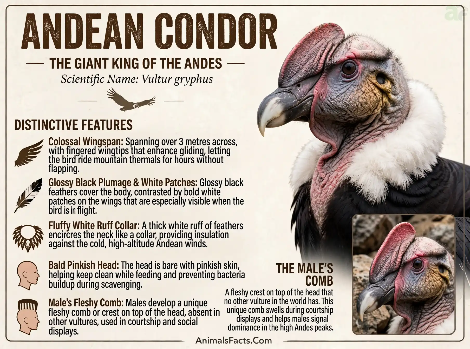 Andean Condor - Distinctive Features