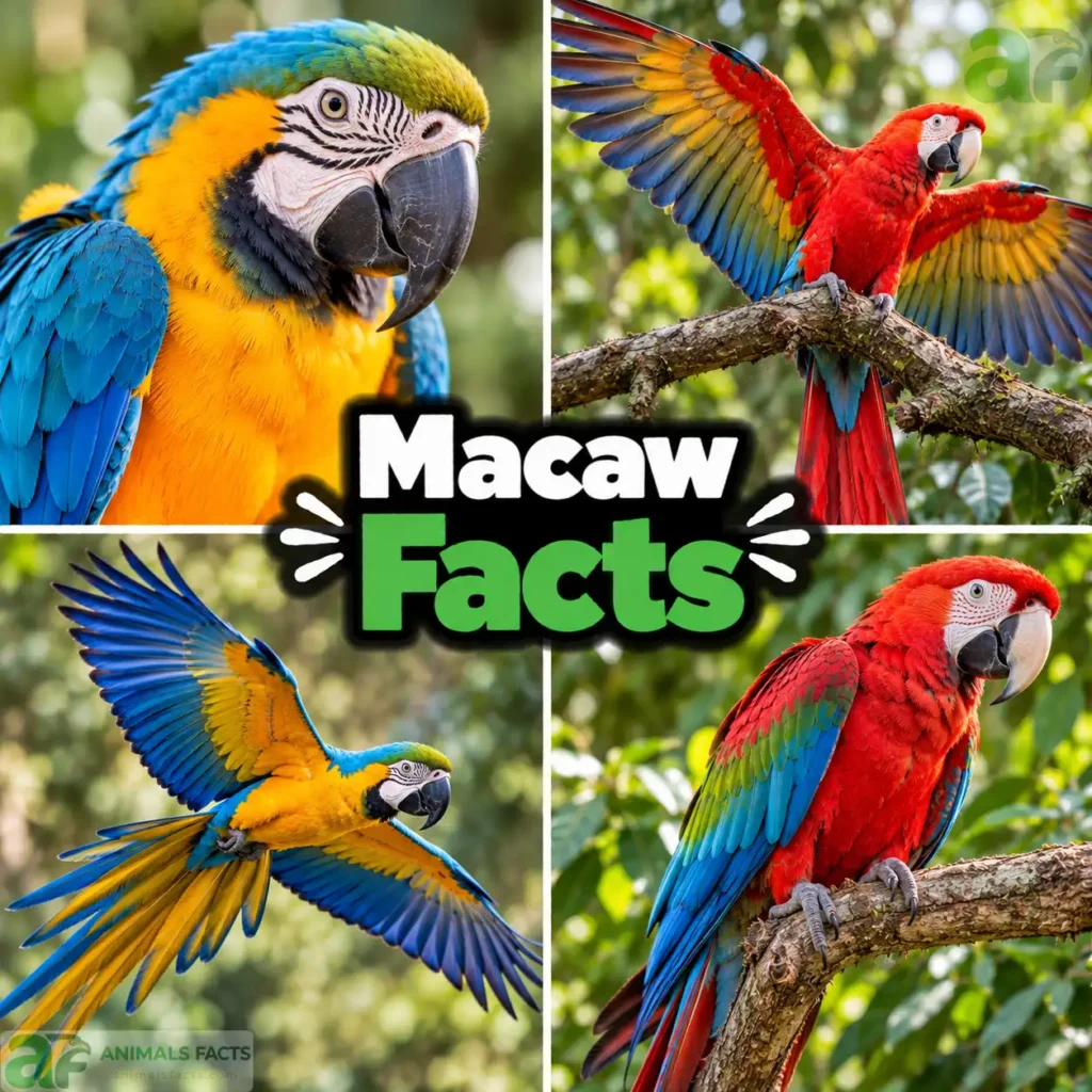 Colourful Macaw Facts