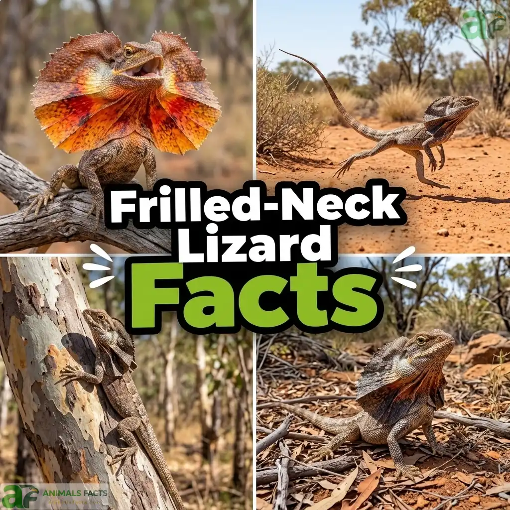 Frilled-Neck Lizard Facts