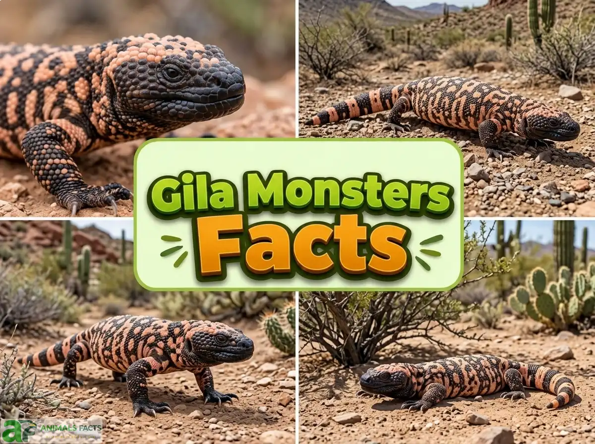 Gila Monsters Facts