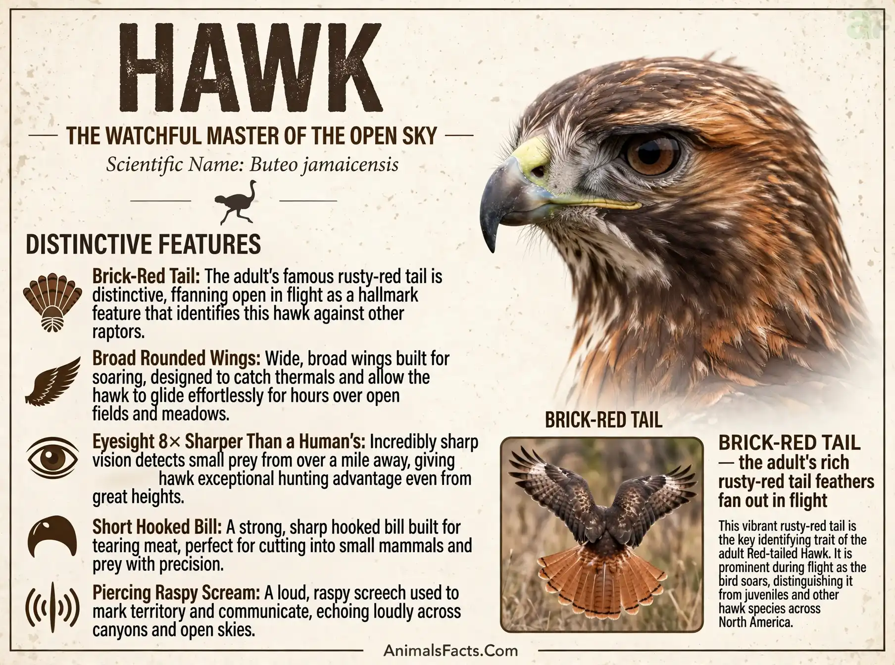 Hawk - Distinctive Features
