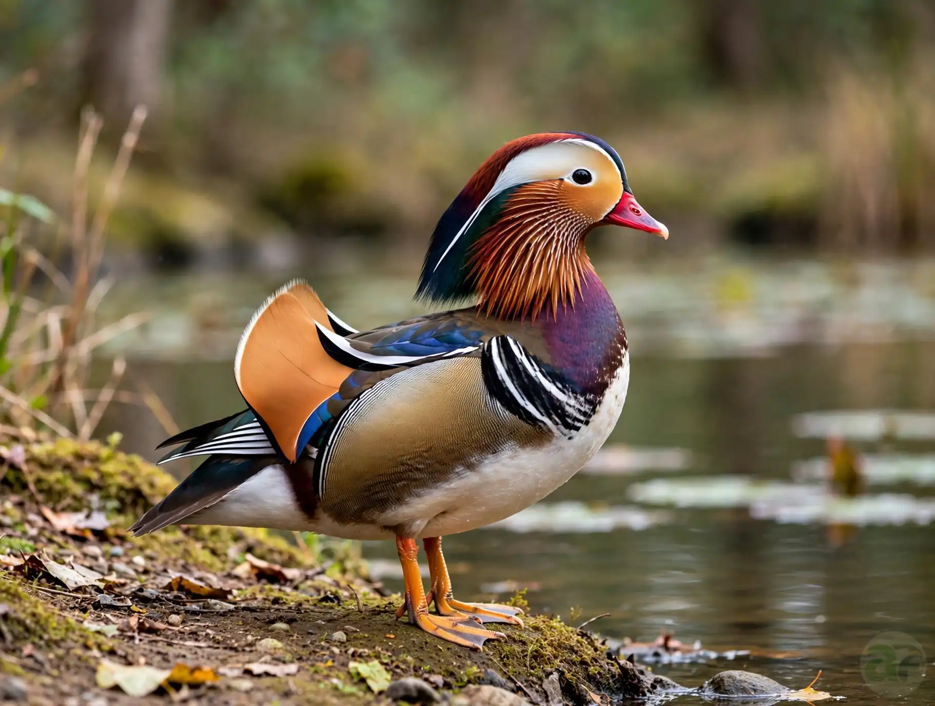 Mandarin duck