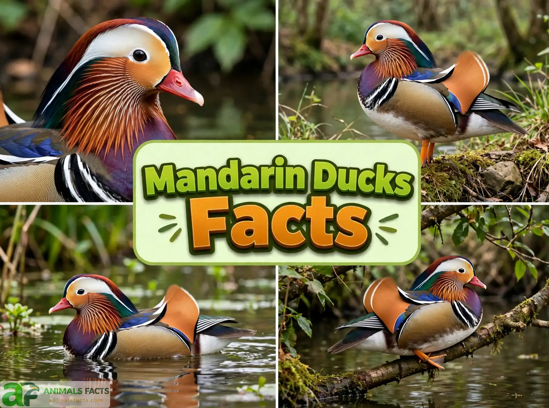 Mandarin Ducks Facts