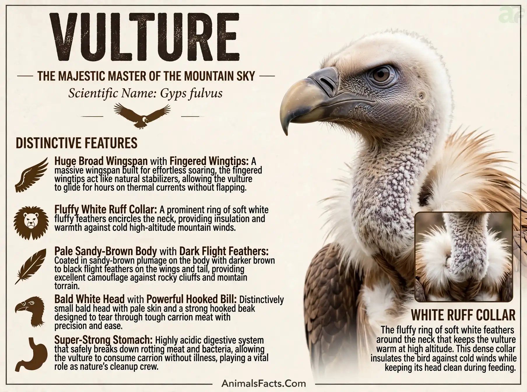 Vulture - Distinctive Features